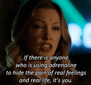 arrow the fall melodrama